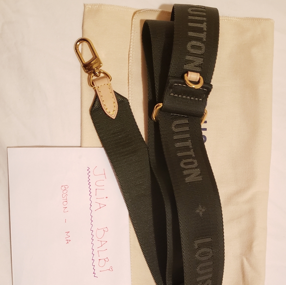 Louis Vuitton khaki strap from Multi Pochette